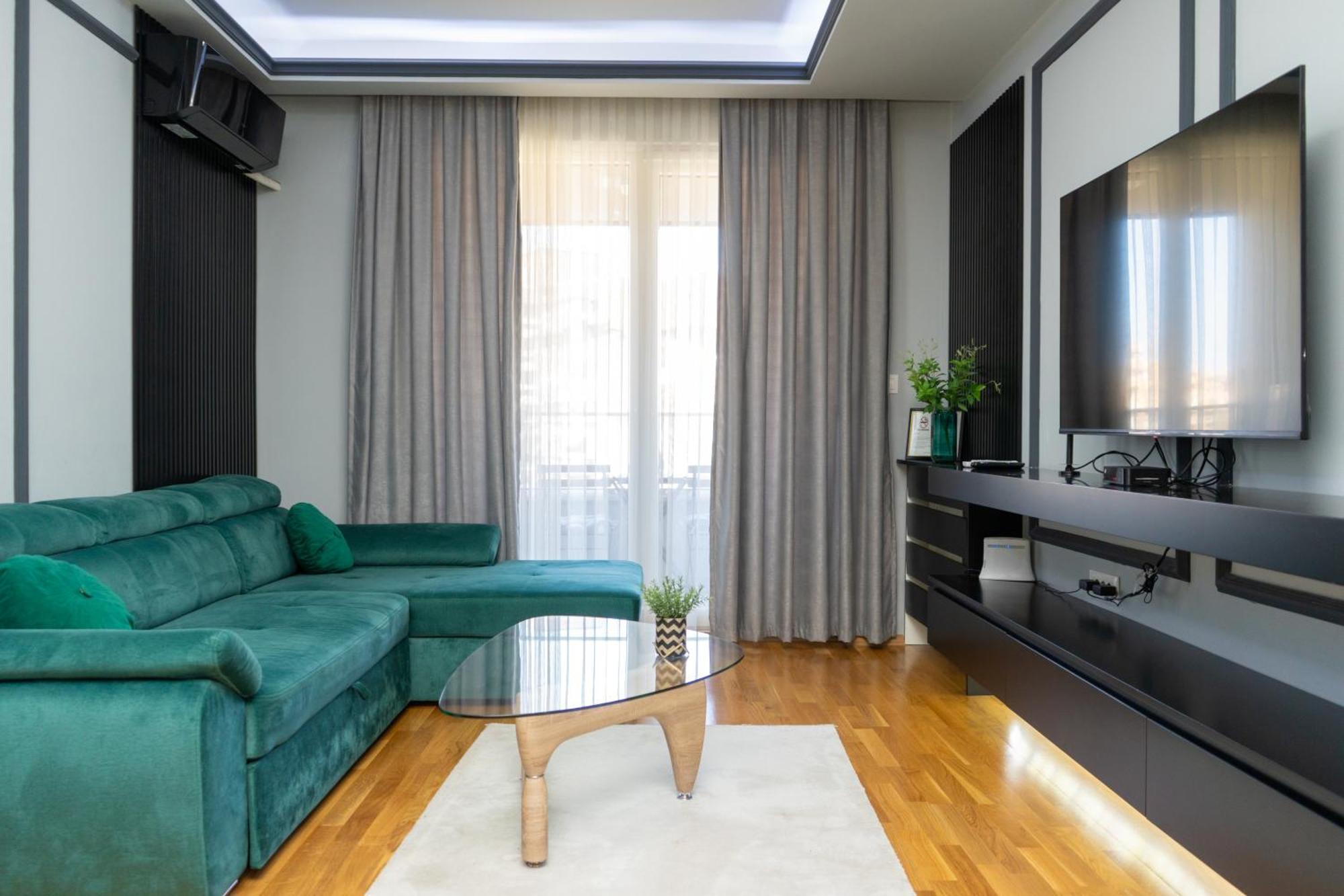Unity Luxury Apartment - Skopje Buitenkant foto